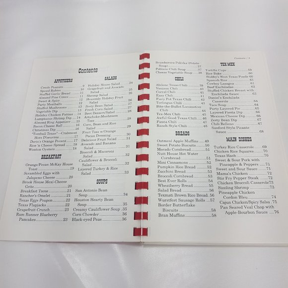 Vintage 1997 Texas Cookbook Cowboy Tex-Mex Barbecue Creole Stir-fry Seafood West - Picture 11 of 13